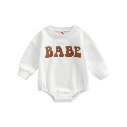 Barboteuse Coton Minimaliste & Tendance : "BABE"