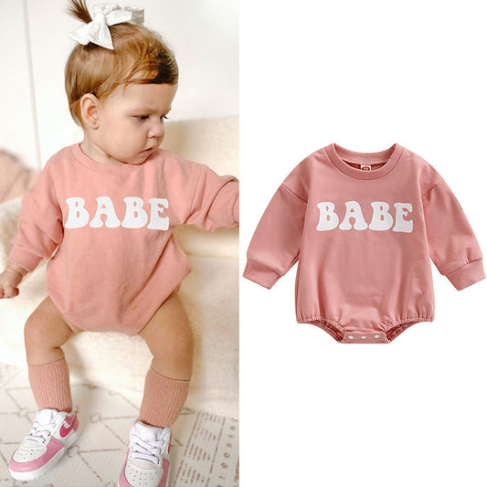 Barboteuse Coton Minimaliste & Tendance : "BABE"