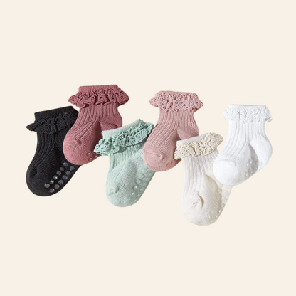 Chaussettes Bébés en Coton: "Frilly Coton"