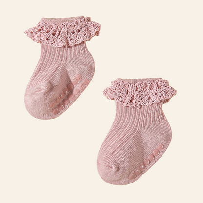 Chaussettes Bébés en Coton: "Frilly Coton"