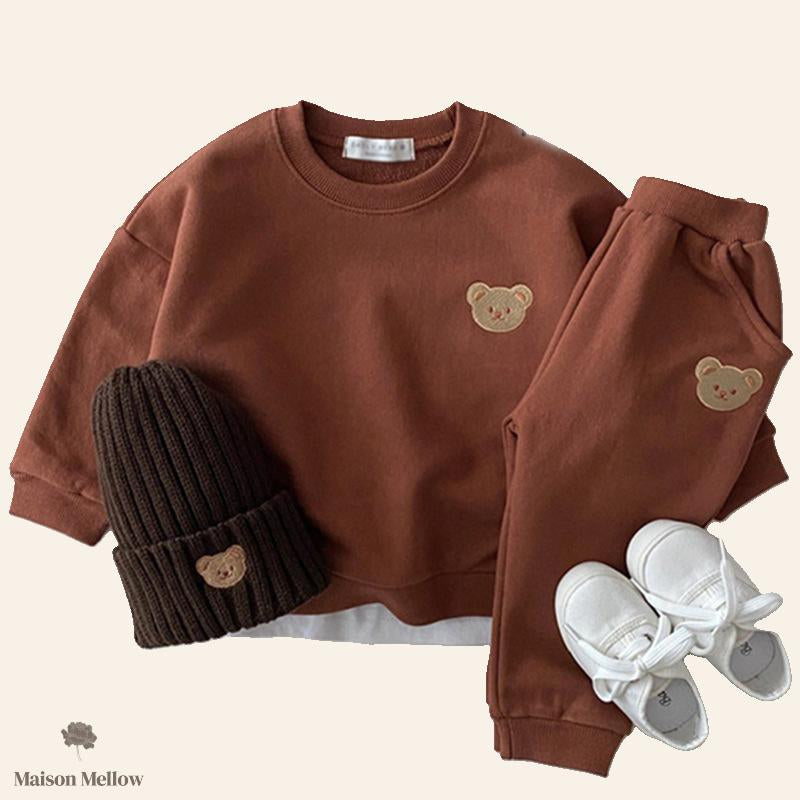 Ensemble Douceur Ours – Sweat et Pantalon